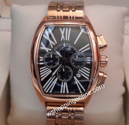 Rose Gold Chronograph Working