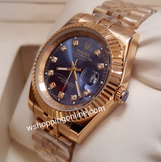 Golden Blue Datejust